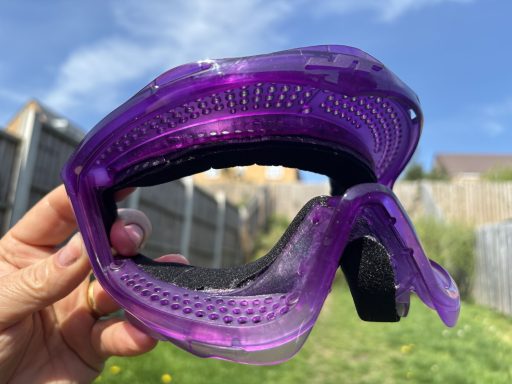 Purple fade frames